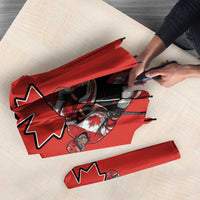 Canada Hockey Umbrella Maple Leaf Northern Pride
