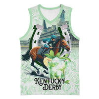 Kentucky Horse Racing Basketball Jersey Mint Julep Run For The Roses Art