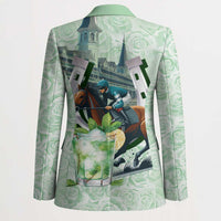 Kentucky Horse Racing Blazer Mint Julep Run For The Roses Art