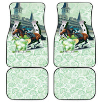 Kentucky Horse Racing Car Mats Mint Julep Run For The Roses Art