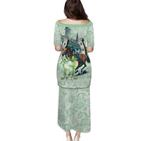 Kentucky Horse Racing Puletasi Mint Julep Run For The Roses Art