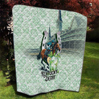 Kentucky Horse Racing Quilt Mint Julep Run For The Roses Art