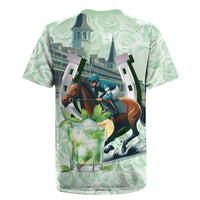 Kentucky Horse Racing Rugby Jersey Mint Julep Run For The Roses Art