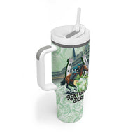 Kentucky Horse Racing Tumbler With Handle Mint Julep Run For The Roses Art