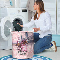 Kentucky Horse Racing Laundry Basket Rose Run For The Roses Derby Art