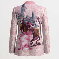 Kentucky Horse Racing Blazer Rose Run For The Roses Derby Art