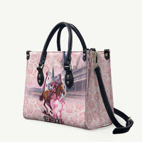 Kentucky Horse Racing Leather Bag Rose Run For The Roses Derby Art