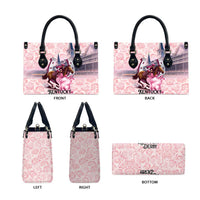 Kentucky Horse Racing Leather Bag Rose Run For The Roses Derby Art