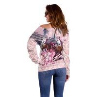 Kentucky Horse Racing Off Shoulder Sweater Rose Run For The Roses Derby Art
