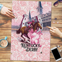 Kentucky Horse Racing Puzzle Rose Run For The Roses Derby Art
