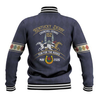 152nd Kentucky Horse Racing Baseball Jacket Derby Run For The Roses Vintage