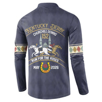 152nd Kentucky Horse Racing Button Sweatshirt Derby Run For The Roses Vintage
