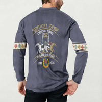 152nd Kentucky Horse Racing Button Sweatshirt Derby Run For The Roses Vintage