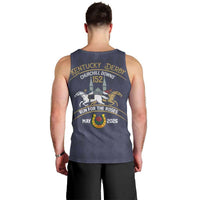 152nd Kentucky Horse Racing Men Tank Top Derby Run For The Roses Vintage
