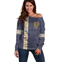 152nd Kentucky Horse Racing Off Shoulder Sweater Derby Run For The Roses Vintage