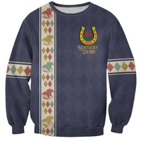 152nd Kentucky Horse Racing Sweatshirt Derby Run For The Roses Vintage