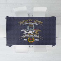 152nd Kentucky Horse Racing Tablecloth Derby Run For The Roses Vintage