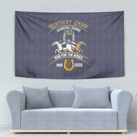 152nd Kentucky Horse Racing Tapestry Derby Run For The Roses Vintage