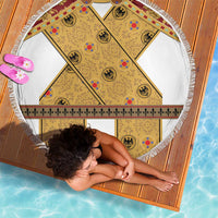 Holy Roman Emperor Costume Beach Blanket Eagle Sable