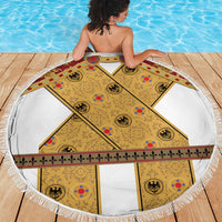 Holy Roman Emperor Costume Beach Blanket Eagle Sable