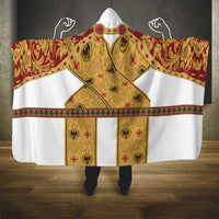 Holy Roman Emperor Costume Hooded Blanket Eagle Sable