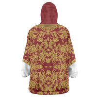 Holy Roman Emperor Costume Wearable Blanket Hoodie Eagle Sable