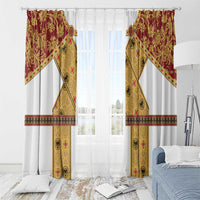 Holy Roman Emperor Costume Window Curtain Eagle Sable