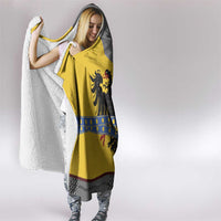 Century Holy Roman Empire Knight Costume Hooded Blanket
