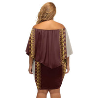 Holy Roman Emperor Costume Off Shoulder Short Dress