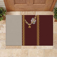 Holy Roman Emperor Costume Rubber Doormat