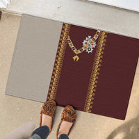 Holy Roman Emperor Costume Rubber Doormat