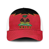 Haiti 1964 Baseball Net Cap Coat Of Arms Flag Style - Wonder Print Shop