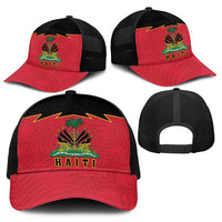 Haiti 1964 Baseball Net Cap Coat Of Arms Flag Style - Wonder Print Shop
