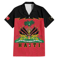 Personalized Haiti 1964 Family Matching Mermaid Dress and Hawaiian Shirt Coat Of Arms Flag Style