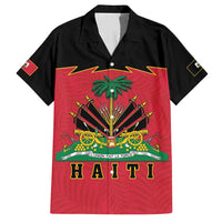 Personalized Haiti 1964 Family Matching Short Sleeve Bodycon Dress and Hawaiian Shirt Coat Of Arms Flag Style