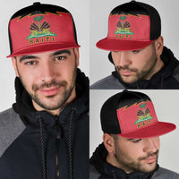 Haiti 1964 Mesh Trucker Cap Coat Of Arms Flag Style - Wonder Print Shop