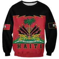 Personalized Haiti 1964 Sweatshirt Coat Of Arms Flag Style