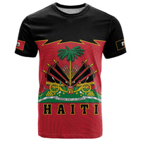 Personalized Haiti 1964 T Shirt Coat Of Arms Flag Style