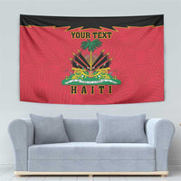 Personalized Haiti 1964 Tapestry Coat Of Arms Flag Style