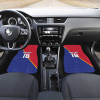Custom Haiti Football Car Mats Les Grenadiers