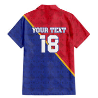 Custom Haiti Football Family Matching Mermaid Dress and Hawaiian Shirt Les Grenadiers