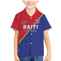 Custom Haiti Football Family Matching Mermaid Dress and Hawaiian Shirt Les Grenadiers