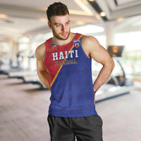 Custom Haiti Football Men Tank Top Les Grenadiers