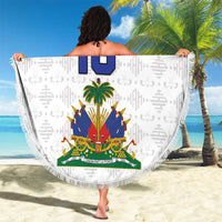 Custom Haiti Football Beach Blanket Ekip foutbol Ayiti