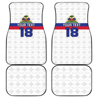 Custom Haiti Football Car Mats Ekip foutbol Ayiti