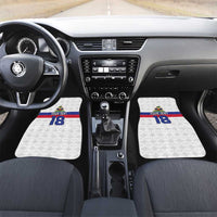 Custom Haiti Football Car Mats Ekip foutbol Ayiti