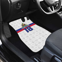 Custom Haiti Football Car Mats Ekip foutbol Ayiti