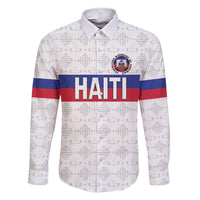 Custom Haiti Football Family Matching Short Sleeve Bodycon Dress and Hawaiian Shirt Ekip foutbol Ayiti