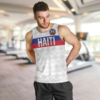 Custom Haiti Football Men Tank Top Ekip foutbol Ayiti
