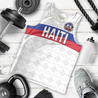 Custom Haiti Football Men Tank Top Ekip foutbol Ayiti